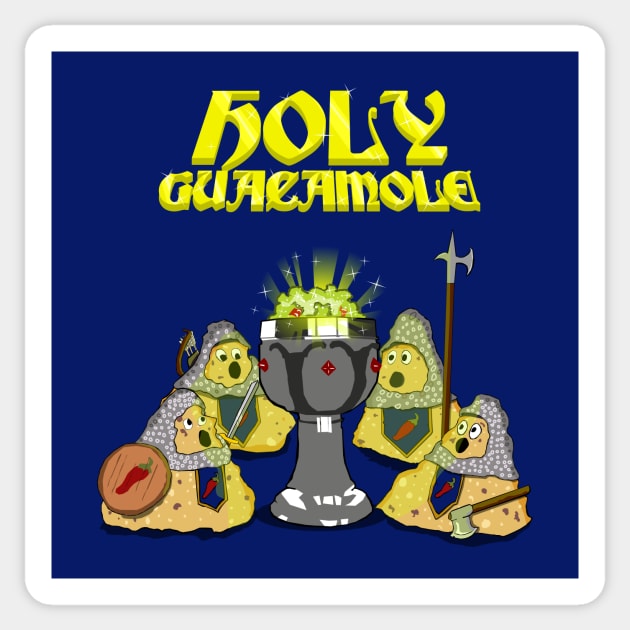 Holy Guacamole Sticker by TGprophetdesigns